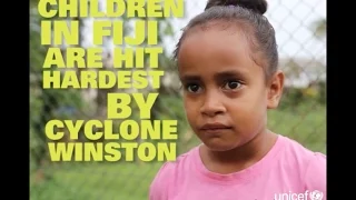 Children react to the devastation of Cyclone Winston | UNICEF NZ