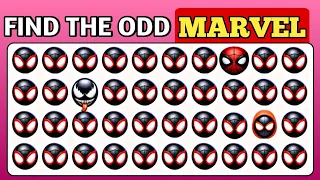 Find The ODD One Out | Marvel Edition | Emoji Quiz Hard!