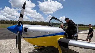 My first time flying a stunt plane ✈️