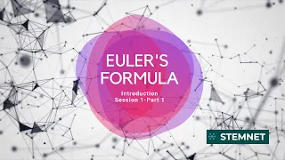 Euler's Formula (Session 1) - Part 1 | Introduction to Topology | Minicourse by StemNet