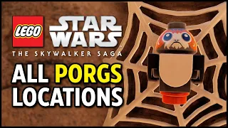 All Porg Locations (Porg Patrol Challenge) - LEGO Star War The Skywalker Saga