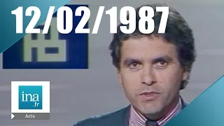 20h Antenne 2 du 12 février 1987 - Paribas entre en bourse | Archive INA