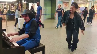 She Wanted To DANCE with somebody...THEN SOMETHING OUT OF THIS WORLD HAPPENED!