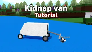 Build A Boat For Treasure Kidnap Van TUTORIAL!