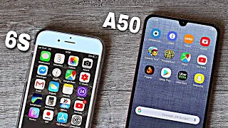 Samsung Galaxy A50 vs iPhone 6s I Speed Test I Exynos 9610 & Apple A9