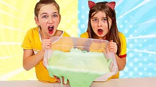 MAKE THIS SLIME GIANT AND PRETTY CHALLENGE! | JKrew