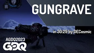 Gungrave by DECosmic in 30:29 - Awesome Games Done Quick 2023