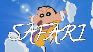 Safari song shinchan version||AMV on shinchan