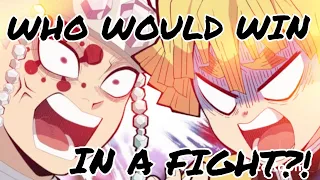 Zenitsu VS. Tengen: Who would win? (Animatic/animation)