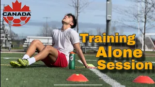 Solo soccer training in canada🇨🇦