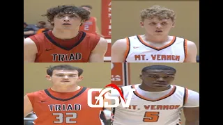 TRIAD VS MT. VERNON | Illinois Class 3A Centralia Sectional Semifinals