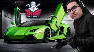 THIEF SIMULATOR 2 #27 | DEI A PALMADA NO LAMBORGHINI