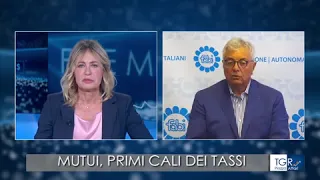 SILEONI IN DIRETTA SU RAITRE: “DUE TAGLI DEI TASSI ENTRO LUGLIO”