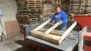 Bustin out a few pallets