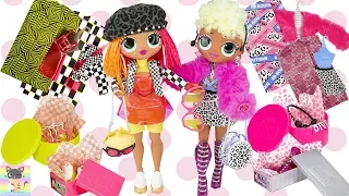 OMG LOL BIG SISTER DOLLS NEONLICIOUS & LADY DIVA NEW TOY UNBOXING DOLL VIDEO!