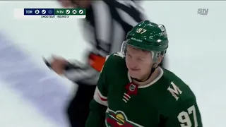 Kirill Kaprizov scores game winning shootout vs Leafs (4 dec 2021)