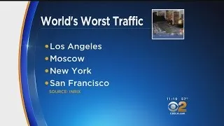 Study: LA Has World’s Worst Traffic
