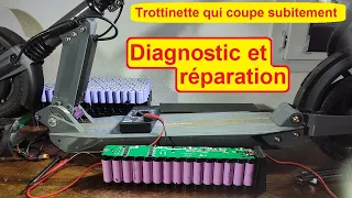 Ma trottinette électrique s'éteint toute seule - Diagnostic et réparation (E-scooter shutting off)