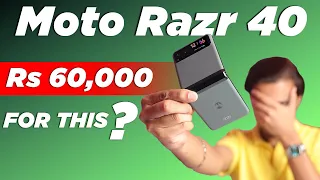 Motorola Razr 40 review: Reasonable price, so is the experience...
