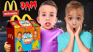 Do Not Order Vlad and Niki Happy Meal from McDonald's at 3AM!