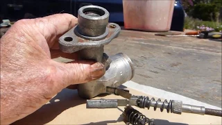 Fitting a repair kit to a Girling Master  Cylinder