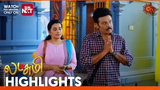 Lakshmi - Highlights | 20 April 2024 | New Tamil Serial | Sun TV