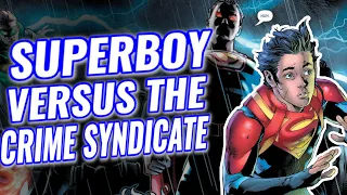 Jon Kent Superboy Battles The Crime Syndicate - Damian Wayne left Behind Supersons No More