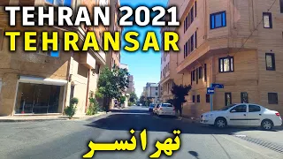 TEHRAN 2021, Tehransar Neighborhood (Part 2), IRAN 4K | تهران،  محله تهرانسر