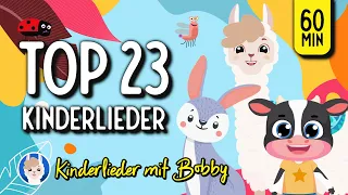 Kinderlieder am laufenden Band [ab 0 Jahren] - 1h Best of Kinderlieder mit Bobby