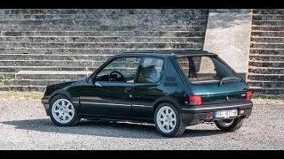 Chasing the storm with Peugeot 205 Gentry