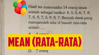 MEAN (NILAI RATA-RATA)