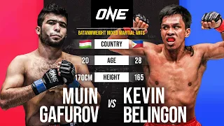 WHAT. A. WAR 😱 Muin Gafurov 🇹🇯 vs. Kevin Belingon 🇵🇭