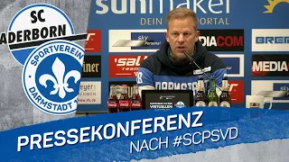 Darmstadt 98 | Pressekonferenz nach #SCPSVD