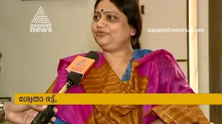 Sanjiv bhatt's wife Shweta Bhatt with asianet news