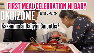 BuhayJapan First Meal Celebration ni Baby|OKUIZOME|Japanese Tradition|ANDAMING PAGKAIN NI BABY!