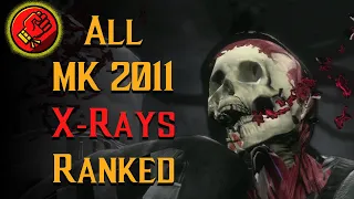 All 35 Mortal Kombat 9 X-Rays Ranked! | Mortal Kombat Ranking