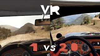 Which is better in VR - DiRT Rally 1 or DiRT Rally 2.0?