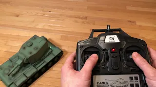 Heng Long KV-2 all plastic unboxing and review