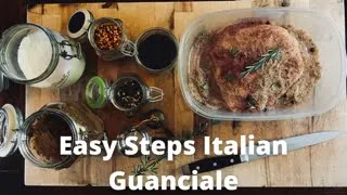 Make your own bacon easy with no smoker! How to Make Italian Guanciale! Delicious easy and cheap!