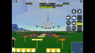 Yikes that  a380 landing