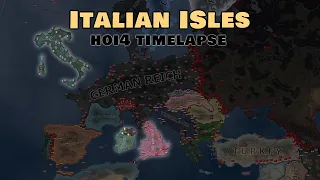 What if Italy and the British isles swapped? | HOI4 Timelapse