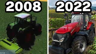 Graphical Evolution of Farming Simulator (2008-2022)