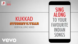 Kukkad - Student Of The Year|Official Bollywood Lyrics|Shahid Mallya|Vishal|Shekhar