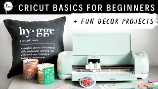 Cricut Explore Air 2 For Beginners + Review + Basics + Fun Home Decor Projects