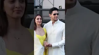 Sidharth-Kiara back in Mumbai; distribute sweets to paparazzi