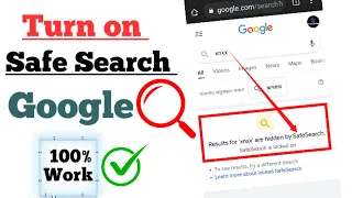 How to Enable Google Safe Search on Android 2024 | | How to Turn On Safe Search Mode on Google