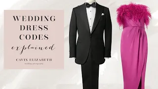 Every Wedding Guest Dress Code Explained from Black Tie to Casual