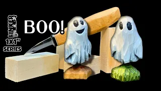 Carve a Friendly Ghost -Full Woodcarving Tutorial