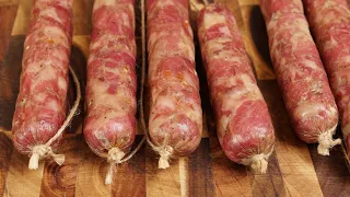 Домашняя колбаса в духовке. ПРОСТОЙ РЕЦЕПТ украинской колбасы / How to Make Homemade Sausage