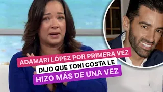 Adamari López por primera vez dijo que Toni Costa se la hizo más de una vez